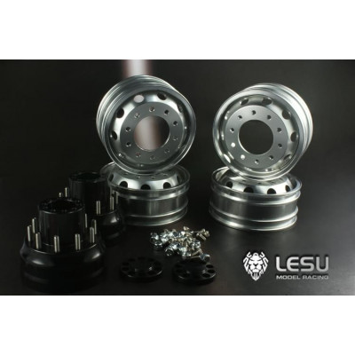 Lesu Alcoa Rear/Trailer Rims Oval W-2012 1/14