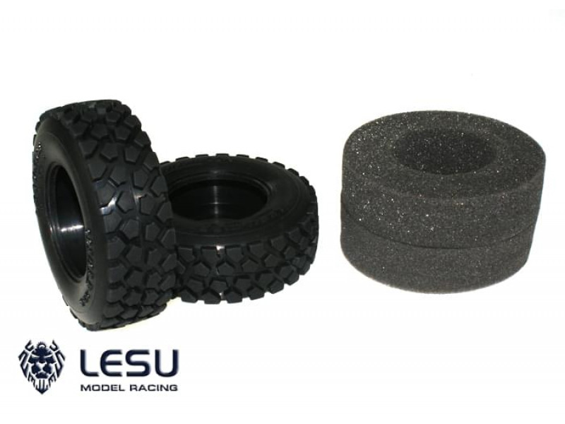 Lesu Offroad Wide Tyre S-1214 1/14
