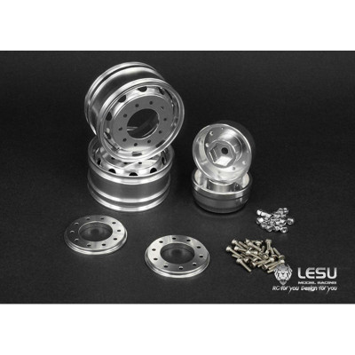 Lesu Wheels for 1/14 Tamiya Reefer / Maersk Trailer and Lesu Tipper