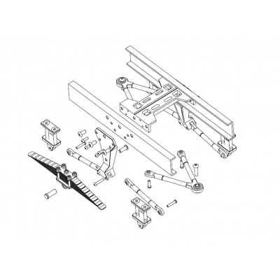Lesu Spring Suspension for Rear Axles X-8002-A (1/14)