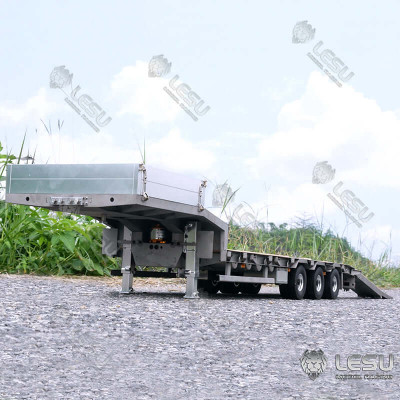 Lesu 1/14 3-assige Semidieplader met Hydraulische Oprijplaten