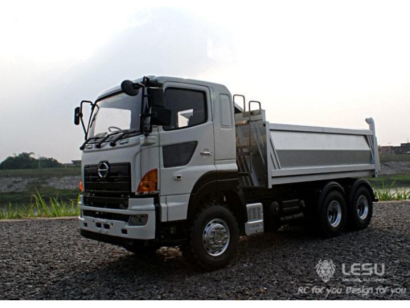 Lesu Hino 6x6 Dump Truck (1/14)