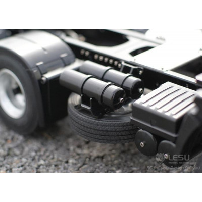 Lesu Hino700 6x4 truck with flatbed box (1/14)