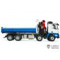 Lesu Benz Arocs 8x8 Afzetcontainer & Autolaadkraan 1/14 - ARTR