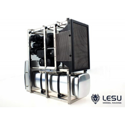 Lesu Heavy Equipment Rack for Actros/Universal G-6016 1/14