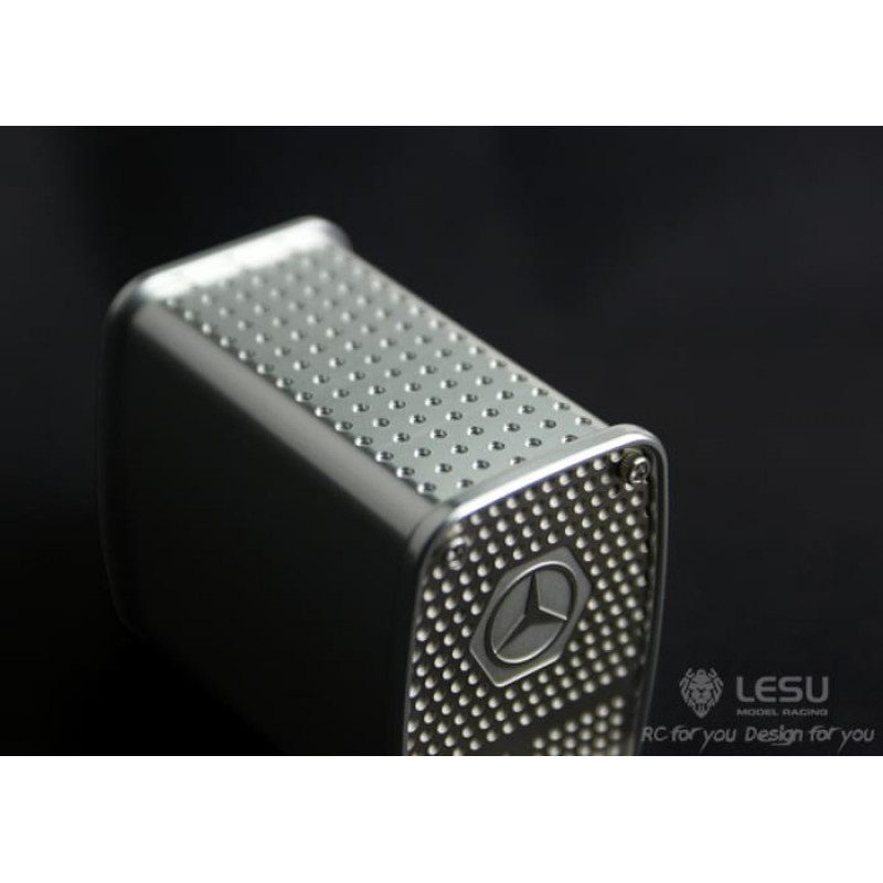 Lesu Mercedes Muffler G-6050-A 1/14 Lesu Mercedes Muffler G-6050-A 1/14