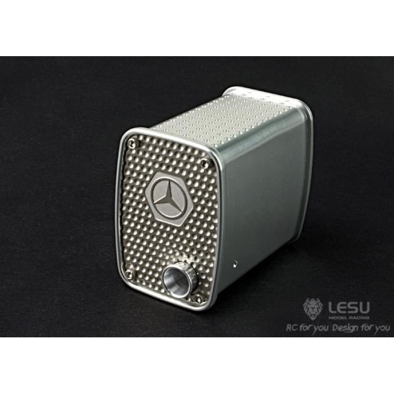 Lesu Mercedes Muffler G-6050-B 1/14 Lesu Mercedes Muffler G-6050-B 1/14