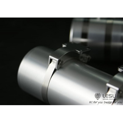 Lesu Alu Fueltank Round 110mm G-6059-110 (1/14)