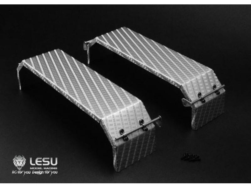 Lesu Metal Fenders Heavy Haulage Double Axle LS-20160901-E  (1/14)