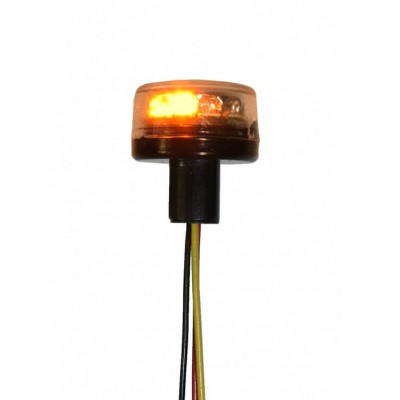 Pistenking Orange Rotating Beacon Flat 1/14 - RKLED-O