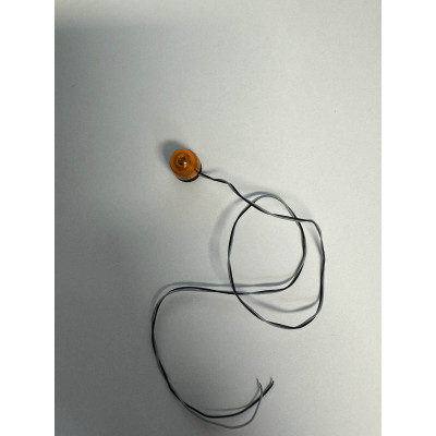 Pistenking Orange Beacon Light Straight with Magnetic Base