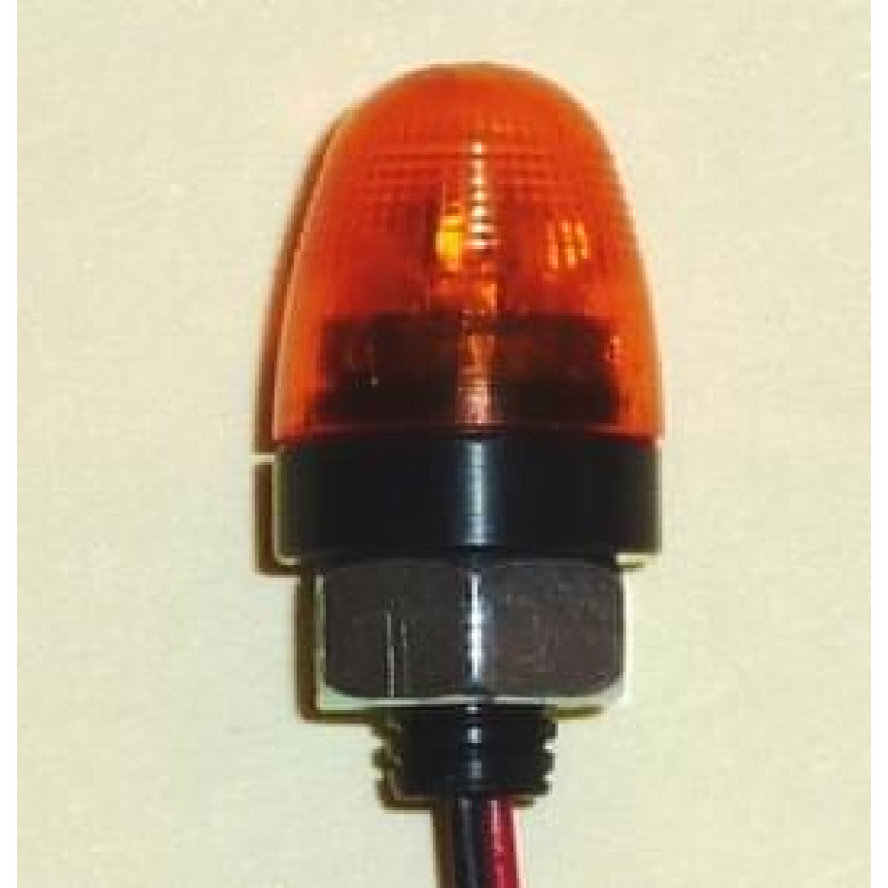 Pistenking Rotating Beacon Orange Round Screw 1/16 Pistenking Rotating Beacon Orange Round Screw 1/16
