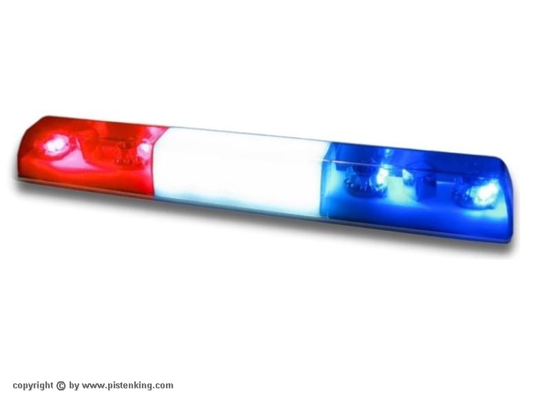 Pistenking Lightbar 2x Red/Blue Long
