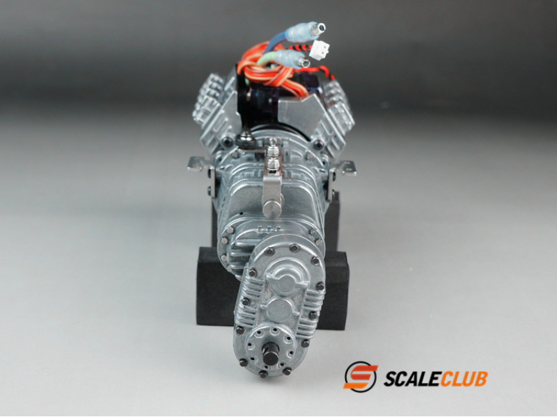 Scaleclub Metalen 3 Speed Versnellingsbak 35T (1/14)