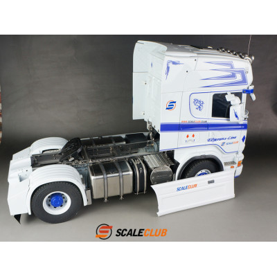 Scaleclub Metal Sideskirts for Tamiya Scania 4x2 Gen 2