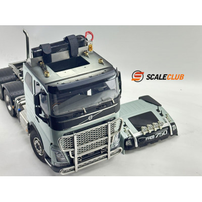 Scaleclub Magnetic Roof with Battery Mount for Tamiya Volvo FH16