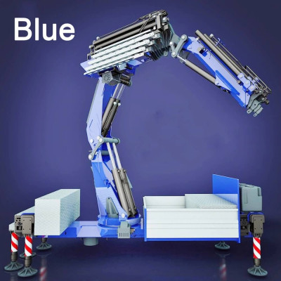 JX Model Fassi F1650 Crane 1/14 - Blue