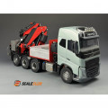 Scaleclub Volvo FH16 8x8 Chassis met Fassi F1650 Kraan