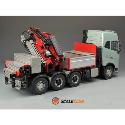 Scaleclub Volvo FH16 8x8 Rear Steering Axle Chassis 1/14