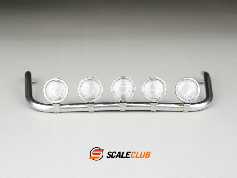 Scaleclub Mercedes Actros RVS Dakbeugel met 5 Lampen (1/14)