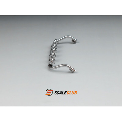 Scaleclub Stainless Lightbar with 5 Lights for MAN F2000 1/14