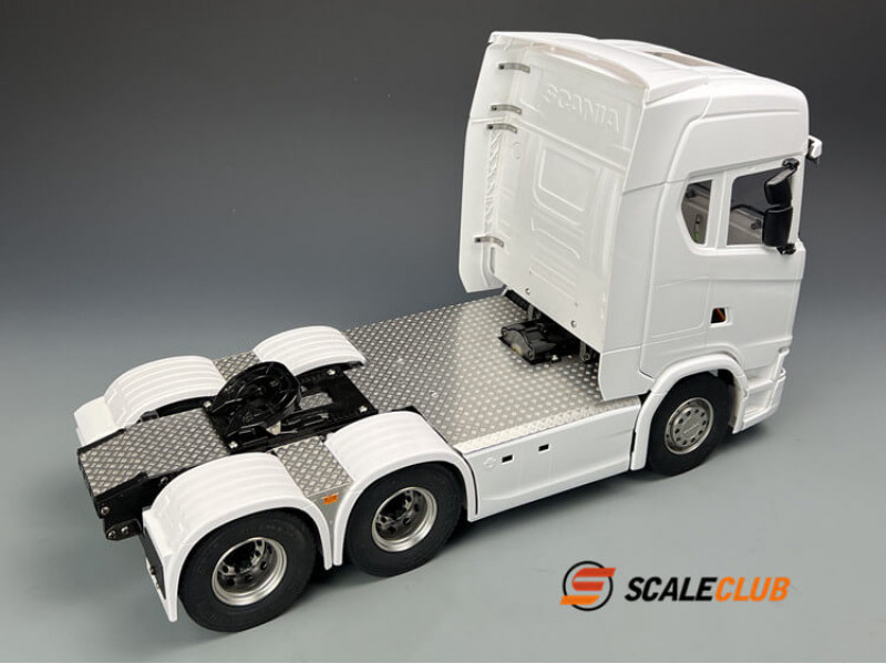Scaleclub RVS Traanplaten voor Tamiya Scania S770 1/14