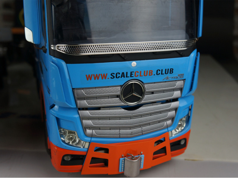Scaleclub RVS Voorruit Bescherming D Scania (1/14)