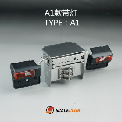 Scaleclub Stainless Frame End Scania A1 (1/14)