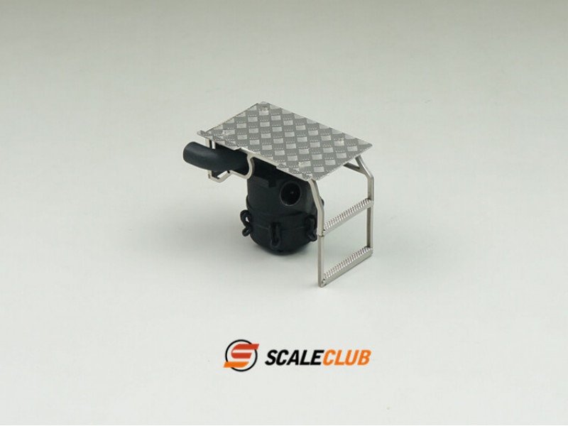 Scaleclub Luchtfilter & Trap voor Iveco 1/14