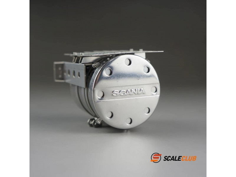 Scaleclub Stainless Exhaust for Scania (1/14)