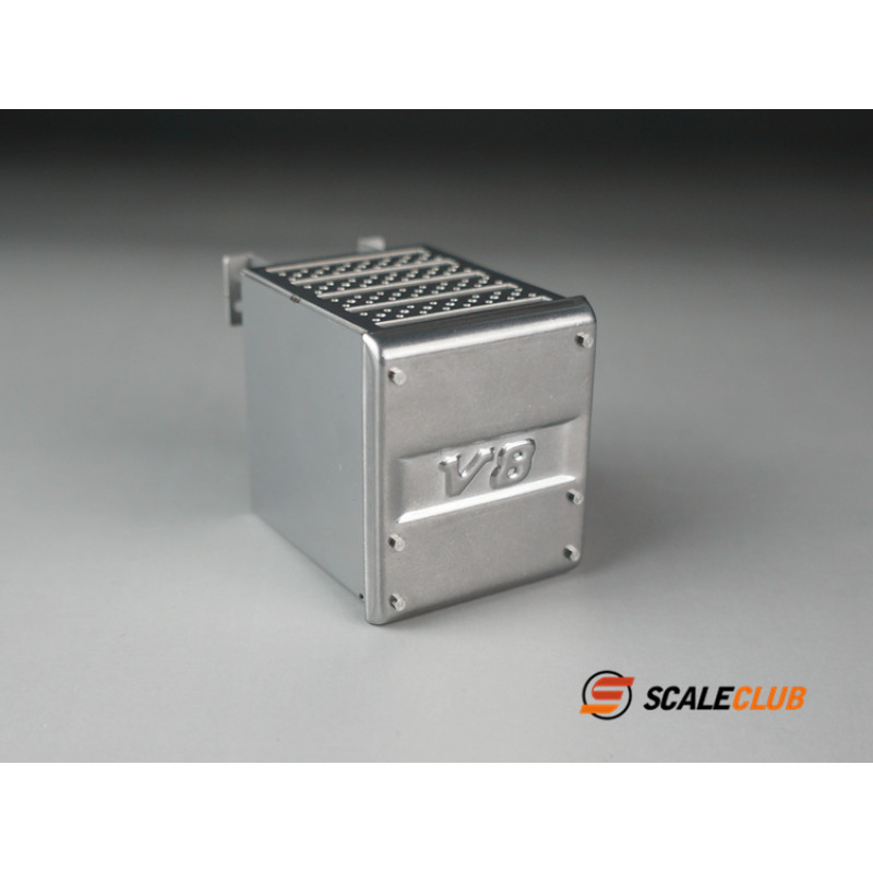 Scaleclub Stainless Exhaust for MAN Euro6 (1/14) Scaleclub Stainless Exhaust for MAN Euro6 (1/14)