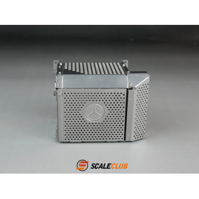 Scaleclub Stainless Mercedes Exhaust (1/14)