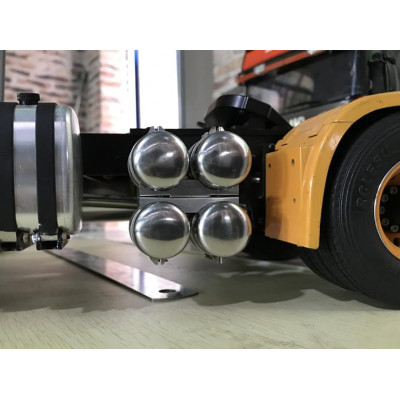 Scaleclub Stainless Quad Air Tank (1/14)