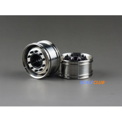 Scaleclub Stainless Front Rims Classic narrow (1/14)