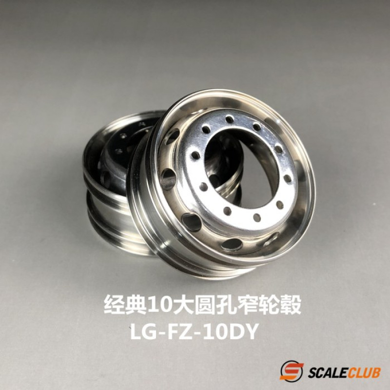 Scaleclub Stainless Front Rims Classic (1/14)