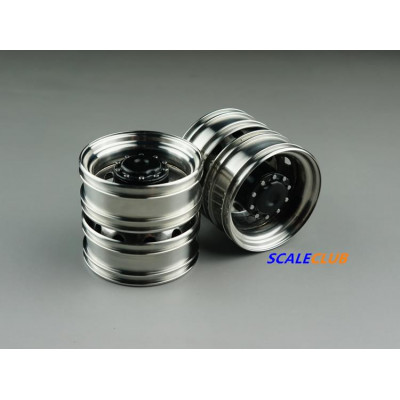 Scaleclub Stainless Rear Rims (1/14)