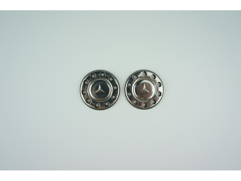 Scaleclub Stainless Wheel Cap Mercedes (1/14)