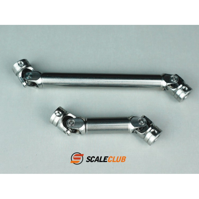 Scaleclub Stainless CVD Bearing Drive Shaft 134-170mm (1/14)