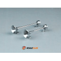 Scaleclub Stainless Air Horns Open 2pcs (1/14)