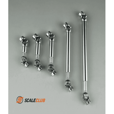 Scaleclub Stainless CVD Drive Shaft 62-80mm (1/14)