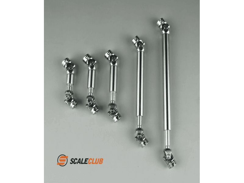 Scaleclub Stainless CVD Drive Shaft 101-138mm (1/14)