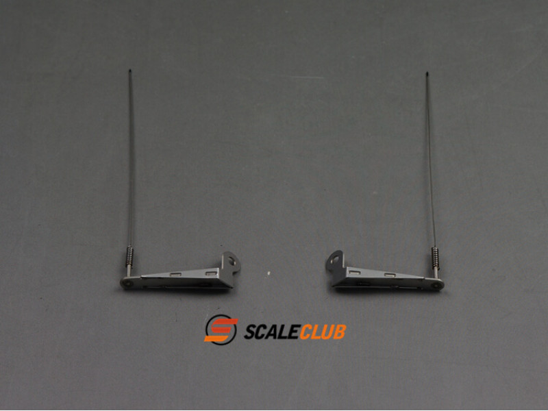 Scaleclub RVS Antenne met Houder - Links