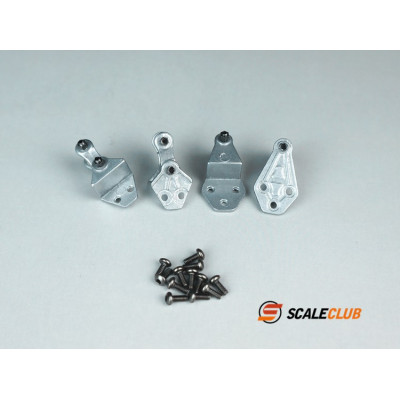 Scaleclub Metal Front Axle Brackets (1/14)