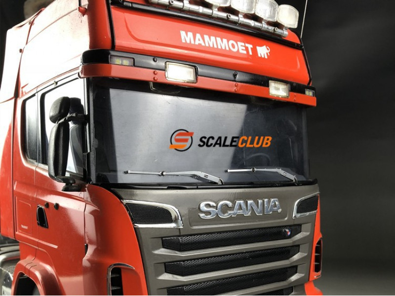Scaleclub RVS Ruitenwissers voor Scania (1/14)