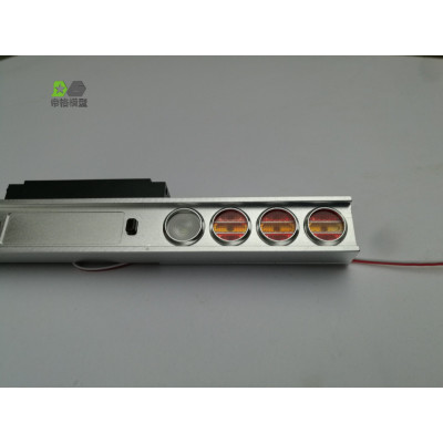 WTE Bumper for Trailer with 3 Chamber Lights 1/14
