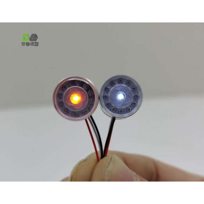 WTE LED Taillights Round 8 pcs 1/14