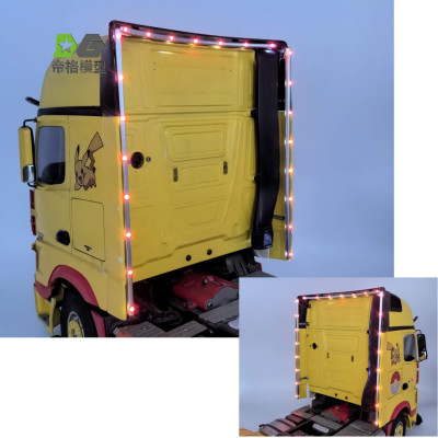 WTE Red Spoiler Light for Tamiya Mercedes Actros 1/14