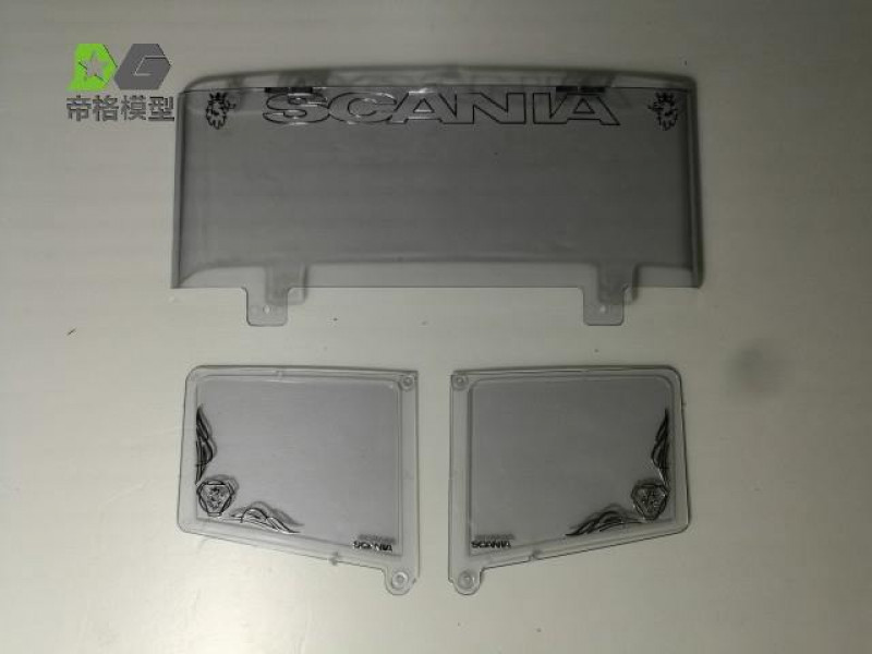 WTE Metalen Sticker Scania R470/R620 Ramen 1/14