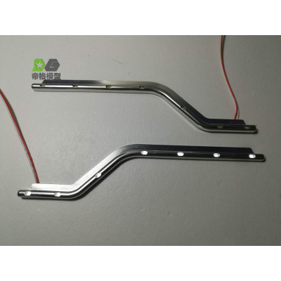 WTE Alu Cabin Sidebars with White LED's Scania R470/R620 1/14
