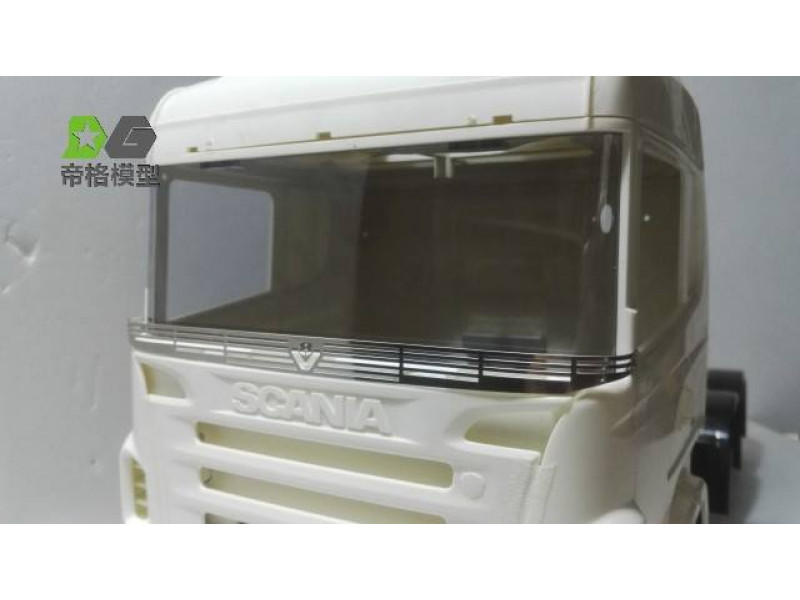 WTE RVS Voorruit Bescherming Scania Streep V8 1/14